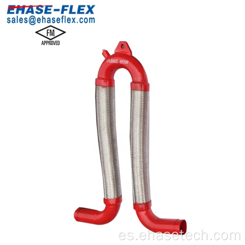 U-Flex V-Flex Junta de expansión universal para manguera de bucle sísmico